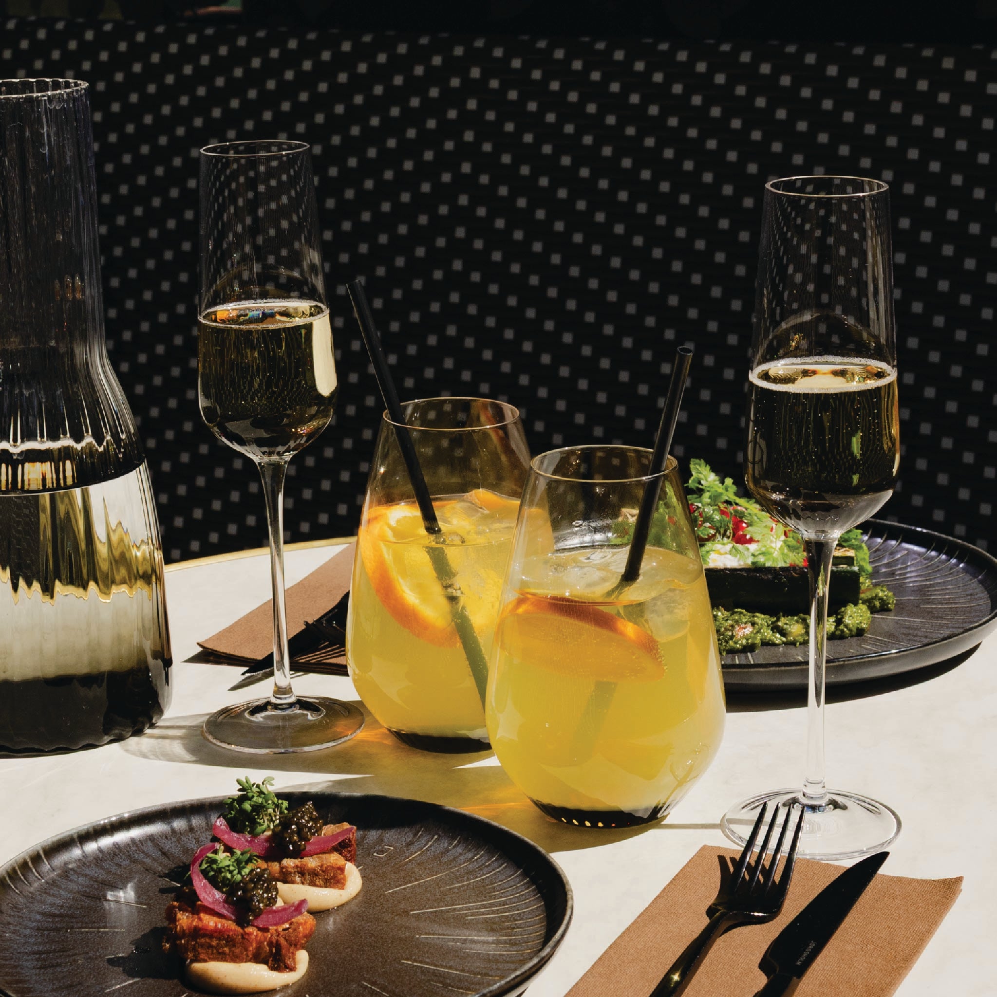 Champagneglas sæt (4 stk.)